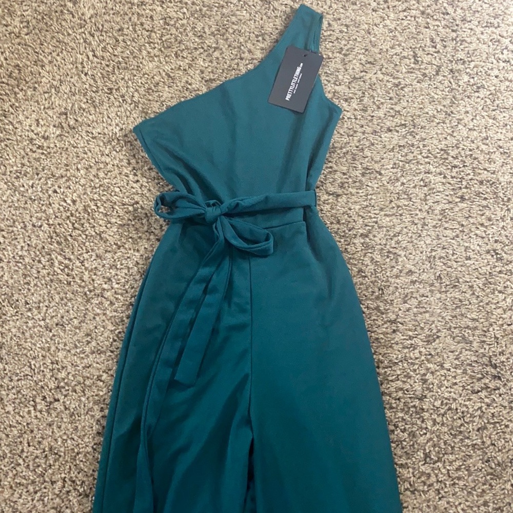 PrettyLittleThing // Women’s One Shoulder Jumpsuit